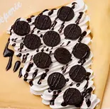 ココアビスケットチョコ Oreo Chocolate white whipped cream crepe（クレープハブ川崎店）