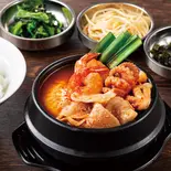 MIXスンドゥブ弁当（プルコギ純豆腐 中山豆腐店 高田馬場）