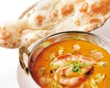 海老カレー Prawn Curry(ディップパレス 新横浜店)