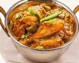 カダイチキンカレー Kadai chicken curry（アジアンインディアンレストラン ニューサラティー ASIAN INDIAN RESTAURANT NEW SARATHI）