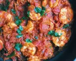 ブラウン・ド・ピヤザ ビッグサイズ。Prawn Do Piaza big(ジャムナカレーJAMUNA CURRY)