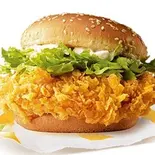 禾葉チキンバーガー（禾葉(カバ)タピオカ専門店）