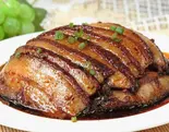 梅菜蒸肉(豚肉蒸し野菜のせ)（本格四川料理 天府）