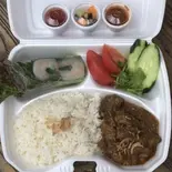 数量限定 ルンダン弁当＆生春巻きセット (Lunch Box)  Rendang Beef ＆ Namaharumaki(Lunch Box)（エスニック専門店 Asian Cafe ＆ Diner Vivid Ajia）