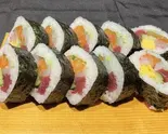 海鮮太巻き(炭火焼鰻専門店 鰻のうな輝 名古屋本店)