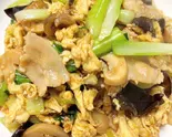 豚肉ときくらげ玉子炒め(大福館)