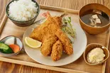 ミックスフライ定食(味噌汁付き)（定食・居酒屋いえじ）