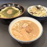 人気No.3つけ麺ネギチャ丼セット（自家製太麺！横浜家系ラーメン鶴見家 鶴見西口店）