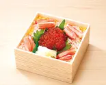 「かに」と「いくら」のちらし寿司（魚屋路 花小金井店）