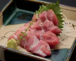 天然本まぐろ 大とろ刺身(4切) Fresh Wild Bluefin Fattiest Tuna Sashimi(4 pieces)(東京寿司 ITAMAE SUSHI 愛宕店 Tokyo Sushi Itamae Sushi Atago)