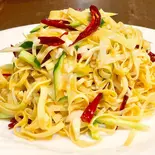 干し豆腐とキュウリの辛口和え物（中華料理 木子亭）