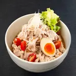 ~肉増し~花道の豚山椒冷麺(豚冷麵 花道 西小山店)