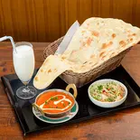 バターチキンカレーセット(Butter Chicken Curry Set)（インドネパール料理 SASA KITCHEN）