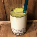 抹茶ミルク タピオカ（Side Dish Moon  サイドディッシュムーン）