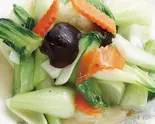 青梗菜の中華風炒め(中華 東海飯店 大門本店)
