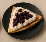 ブルーベリーWクリーム（RIZ CAFE CREPE RIZ 大名店）