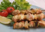 ももねぎ串塩焼き（鳥喜チェーン松江店）