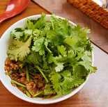 パクチーサラダ Pakuchi Salad(インド・アジアン料理ハヌマン雪谷店)