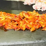 牛ホルモンコチュジャン炒め / 소곱창볶음（韓国料理DARBIT 長居店）