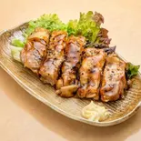 鶏のモモ照り焼き（たこ焼き風林火山）
