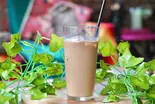 オーガニックカフェオレ（【アサイー＆スムージーボウル】シリアルモンスター尾久）