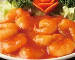 【乾焼蝦仁】えびチリ(中華 東海飯店 大門本店)
