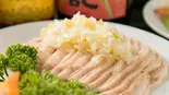 蒸し鸡のネギンースかけ(中華料理Bear割引セール50%)