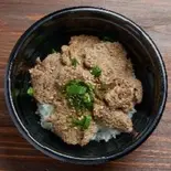 牛肉丼 スープ付き！（プンキッチン鶴橋店）