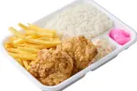 からポテ弁当(醬油からあげ2個・フライドポテト)（元祖からあげの中津家 市川大野店）