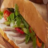 BÁNH MÌ GIÒ LỤA - 豚肉ハムバインミー(SAM QUAN 亀有)