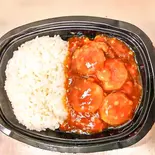 海老と玉子チリソース丼(華味楼)