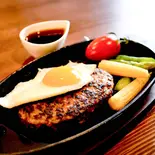 目玉焼き牛タンハンバーグ(150g)（牛タンハンバーグレストラン FAR）