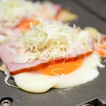 ベーコンエッグ（こもちたい焼き鯛子）