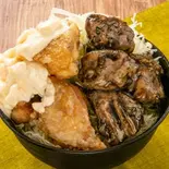 鶏唐丼(炭塩焼き)（まんぷく食堂）