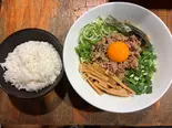 台湾まぜそば+白ごはんセット（台湾まぜそば 麺屋イッショウ）