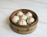 桃饅頭（ひょうさんの点心工房）