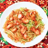 チキンチャウミン(ネパール風焼きそば)ChickenChowmen（MALiKA）