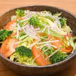 野菜サラダ（自家製麺うどん 下かまた村）