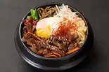 ハラミプルコギビビンバ Harami Bulgogi Bibimbap（ハラミステーキ丼＆ビビンバ 「ハラミ市場」 三田店）