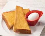 MO)バタートースト＆ゆで玉子セット（むさしの森珈琲 千葉駅前店）
