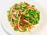 青椒肉絲（中国家常菜 祥龍房）