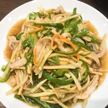 青椒肉絲（横浜中華 華星）