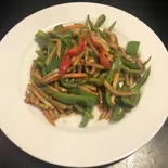 青椒肉絲(青山餃子房)