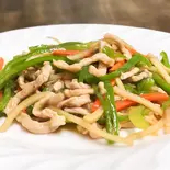青椒肉絲（中華料理 木子亭）