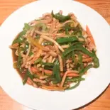 青椒肉絲(長春飯店)