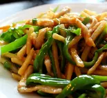 (大盛無料キャンペーン中)青椒肉絲(東来)