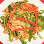 青椒肉絲(中国料理 菜香園)