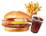 ベーコンエッグバーガーセット（ファーストキッチン ヨシヅヤ名古屋名西）
