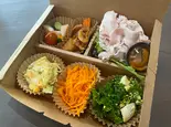 当店人気のしっとり冷やし豚+ 副菜5品(ご飯無しのおかずセット)(ALUCK)