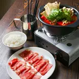 牛肉麻辣湯鍋定食（【鍋の食堂】私の鍋 下赤塚店）